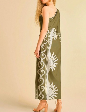 Rochie maxi Shein, verde