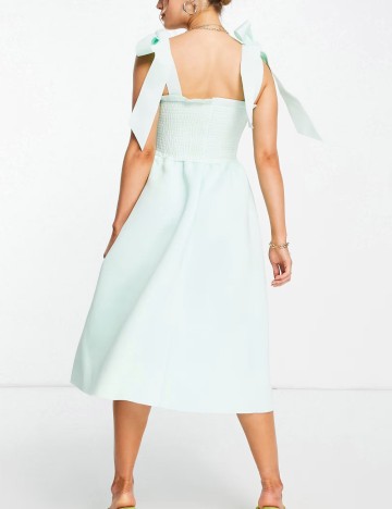 Rochie maxi ASOS, verde