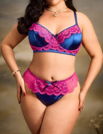 Set Sutien Si Chiloti Shein Curve+, mix culori