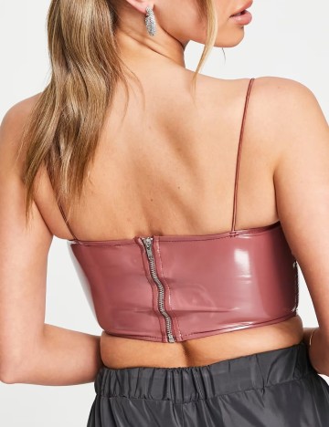 Top ASOS, cărămiziu