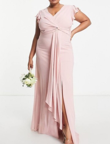 Rochie de ocazie ASOS, roz