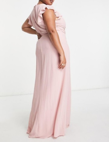 Rochie de ocazie ASOS, roz