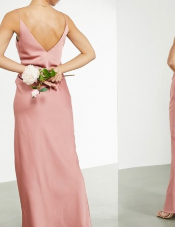 Rochie maxi ASOS, roz