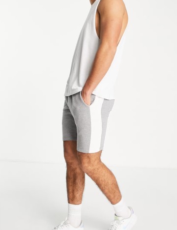 Pantaloni scurți ASOS, gri