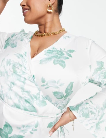 Rochie midi ASOS, mix culori