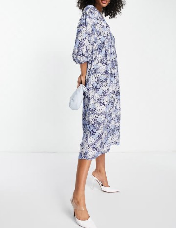 Rochie midi EDITED, mix culori