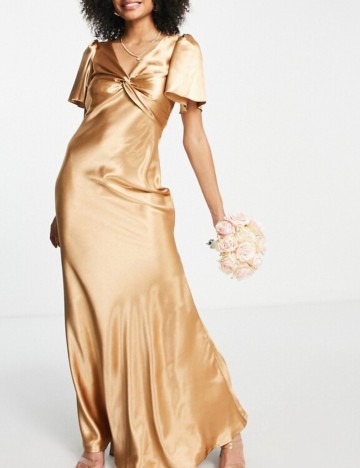 Rochie maxi Little Mistress, maro