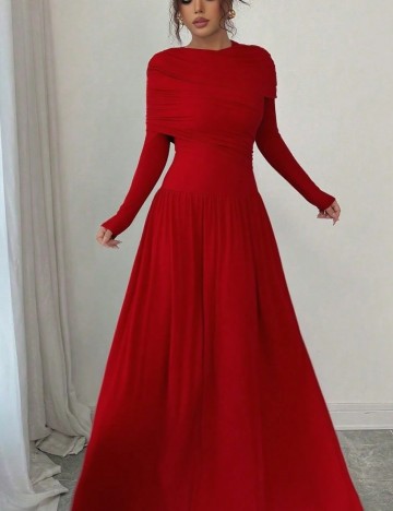 Rochie maxi Shein, roșu
