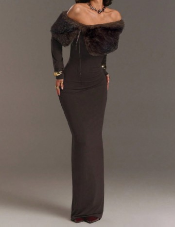 Rochie maxi Shein, maro