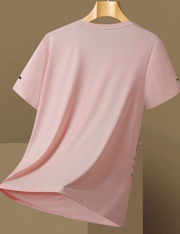 Tricou Shein Curve+, roz