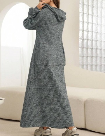 Rochie midi Shein, gri