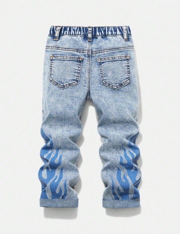 Jeans Shein, albastru