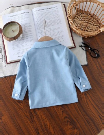 Cămașă Shein, albastru