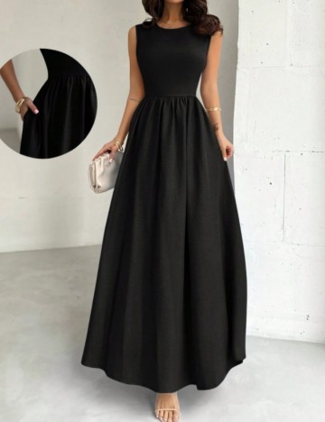 Rochie maxi Shein, negru