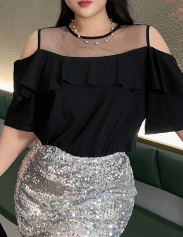 Cămașă Shein, negru