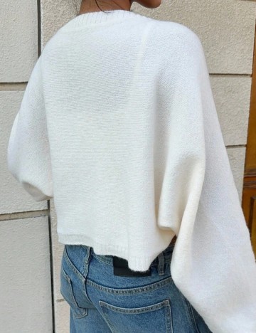 Cardigan Shein, crem