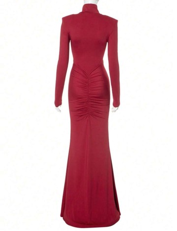 Rochie maxi Shein, roșu