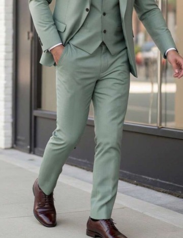 Pantaloni Shein, verde