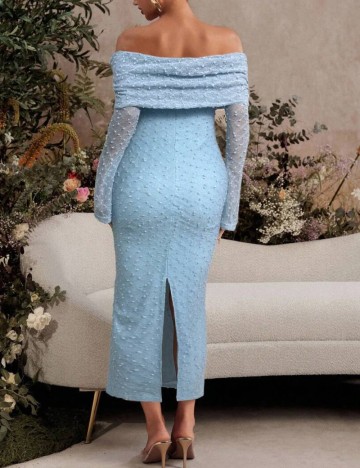 Rochie midi Shein, albastru