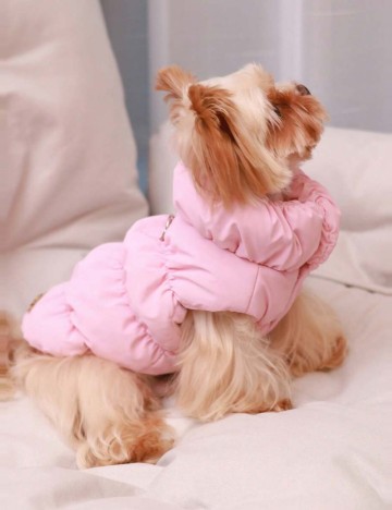 Haină pentru animale Shein, roz