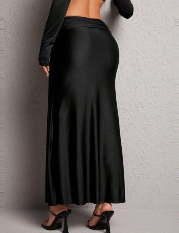 Fustă maxi Shein, negru