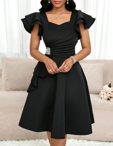 Rochie midi Shein, negru