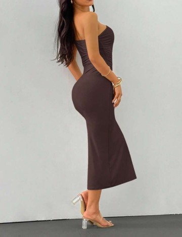 Rochie midi Shein, maro