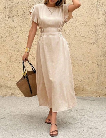 Rochie midi Shein, bej