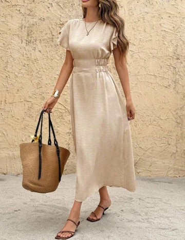 Rochie midi Shein, bej