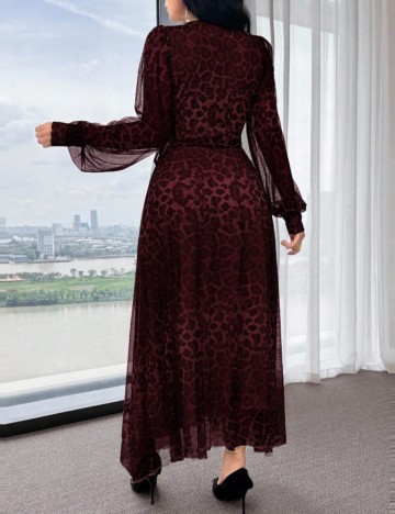 Rochie maxi Shein, vișiniu