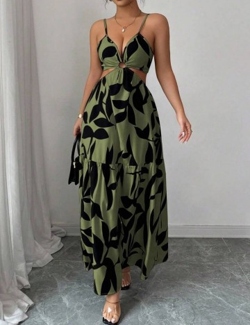 Rochie midi Shein, mix culori