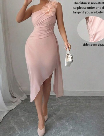 Rochie midi Shein, portocaliu