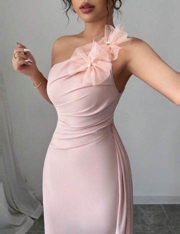 Rochie midi Shein, portocaliu