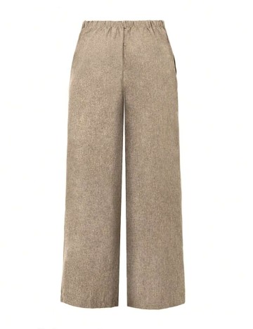 Pantaloni Shein Curve+, maro