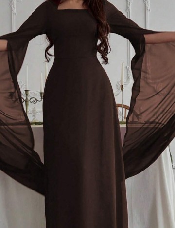 Rochie maxi Shein, maro