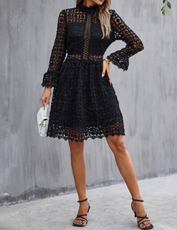 Rochie mini Shein Eillybazar, negru