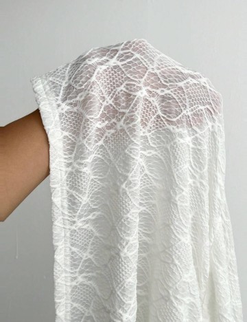 Fustă maxi Shein, alb