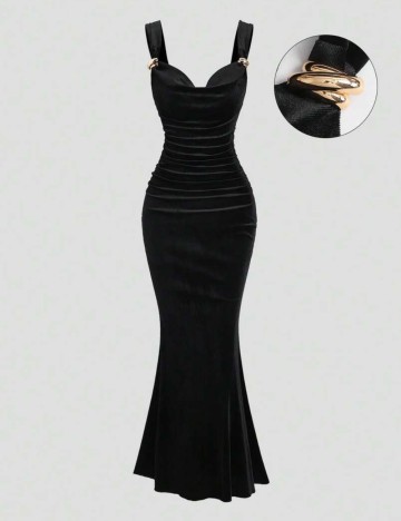 Rochie maxi Shein, negru