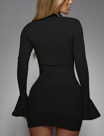 Rochie mini Shein Missguided, negru