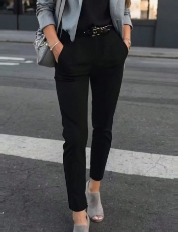 Pantaloni Shein, negru