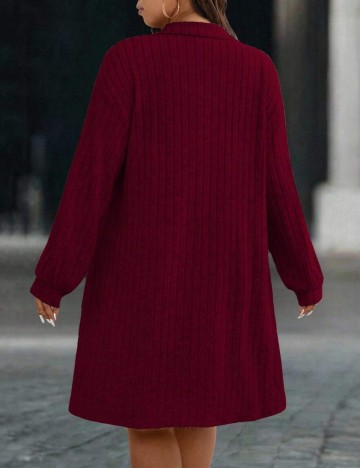 Rochie mini Shein Curve+, vișiniu