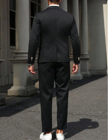 Costum Shein MANFINITY, negru