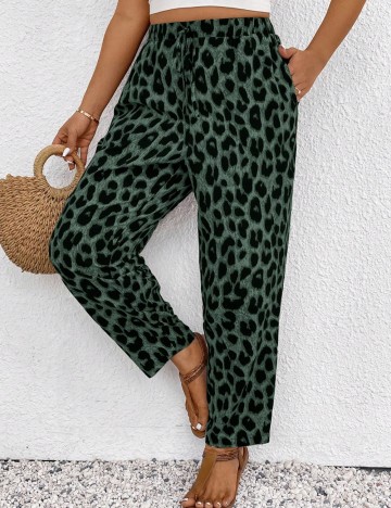 Pantaloni Shein Curve+, mix culori