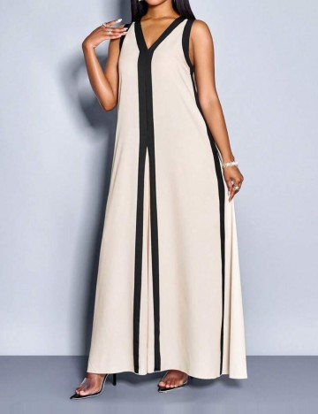 Rochie maxi Shein, mix culori