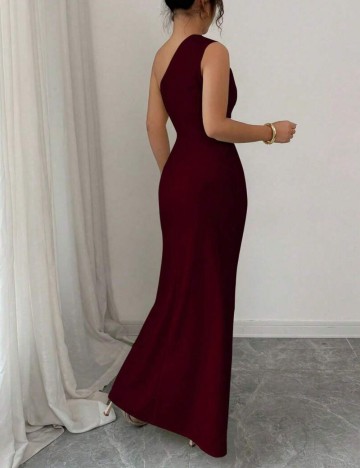 Rochie maxi Shein, vișiniu