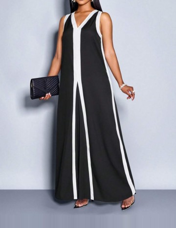 Rochie maxi Shein, mix culori