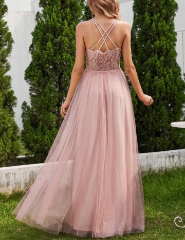 Rochie de ocazie Shein, roz