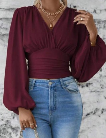 Cămașă Shein, mov