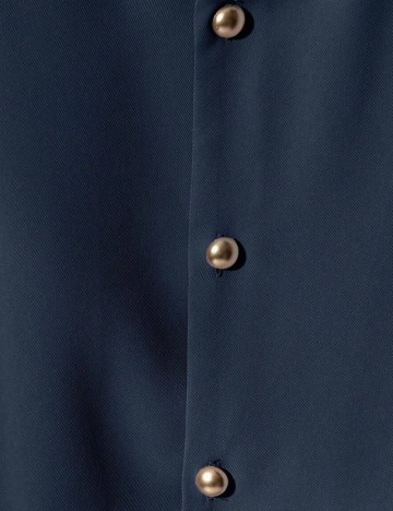 Cămașă casual Shein, bleumarin