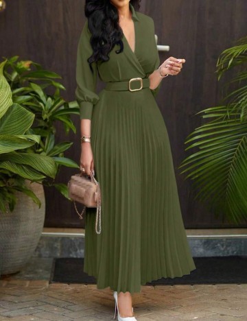 Rochie maxi Shein, verde